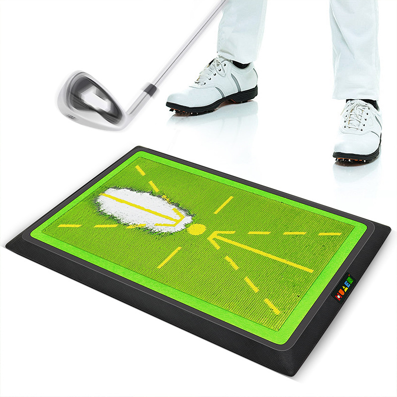Golf Swing Strike Mat — Instant Impact & Swing-Path Feedback (Indoor & Outdoor)